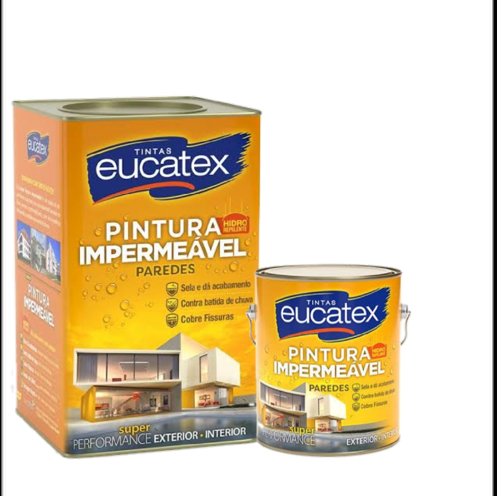 Eucatex Acr Pintura Impermeavel Branco Fosco Loja De Tintas Artecor